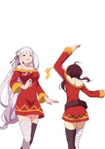 __megumin_emilia_and_takahashi_rie_kono_subarashii_sekai_ni_shukufuku_wo_and_1_more_drawn_by_y...jpg
