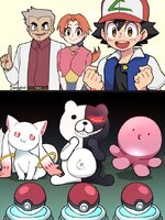 __kyubey_ash_ketchum_monokuma_delia_ketchum_professor_oak_and_1_more_pokemon_and_3_more_drawn_...jpg