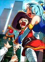 __megumin_aqua_and_satou_kazuma_kono_subarashii_sekai_ni_shukufuku_wo_drawn_by_snegovski__samp...jpg