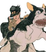 __kujo_jotaro_and_iggy_jojo_no_kimyou_na_bouken_and_1_more_drawn_by_mnnd__sample-5623c8db151af...jpg