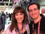 With Meredith Molinari (Playsation Tester Host).JPG