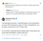 Screenshot_2019-05-30 Antonio Fucito Death Stranding is a PS4 timed exclusive, will come to PC...png